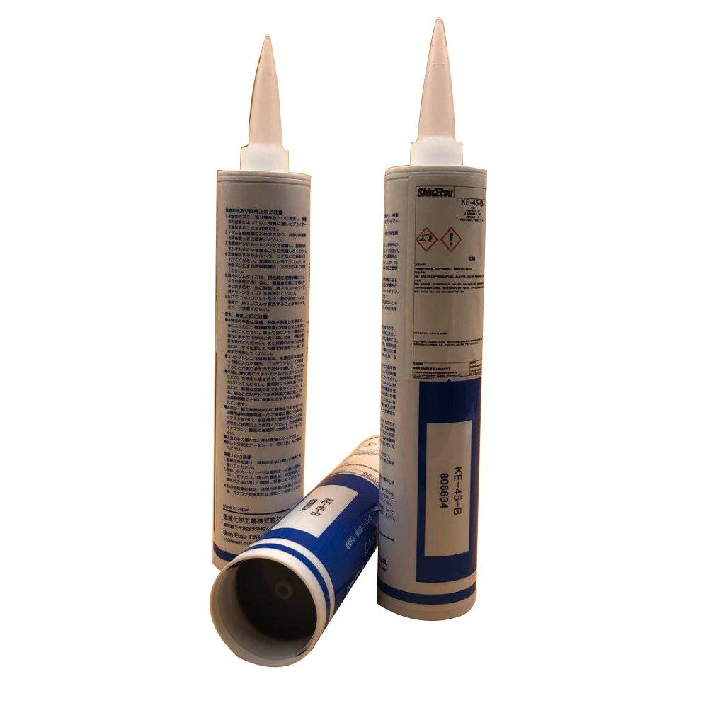 KE-347-T Shin Etsu, силиконовый однокомпонентный силиконовый каучук с термообработкой для общего электрического уплотнения