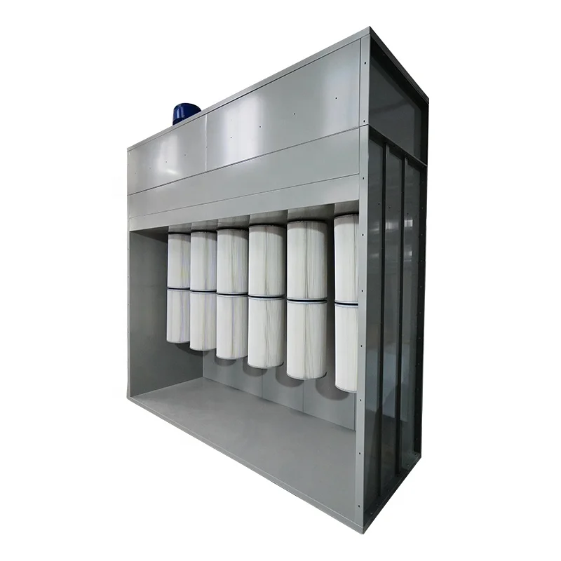Powder Coating Booth Dust Collector Filter Cartridge Collection Module