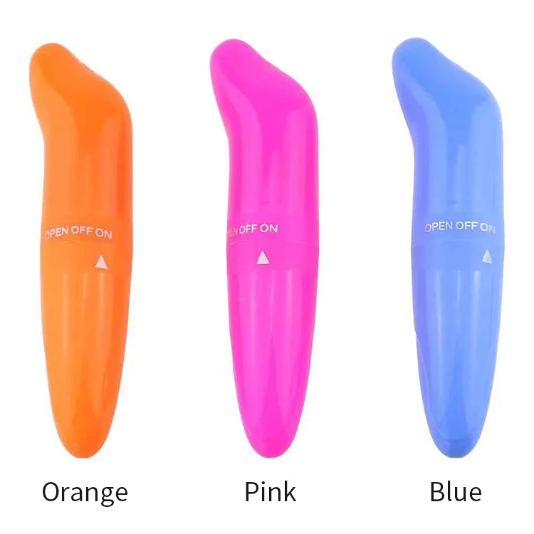 Multicoloured 10 Frequencies Couples Flirting Mini G Spot Waterproof Clitoris Stimulator Sex Toy Bullet Vibrator