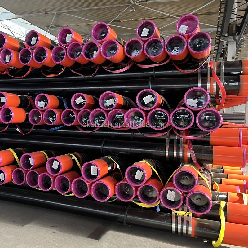 Oil and Gas Well Casing Tube API 5CT N80 K55 OCTG Casing Tubing and Drill Pipe