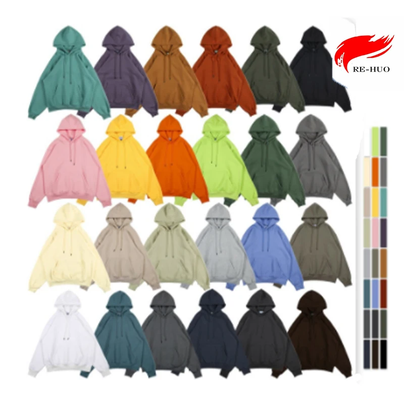 Wholesale Factory OEM men white 100% Cotton organic Hoodie long Sleeve plain custom men blank hoodies