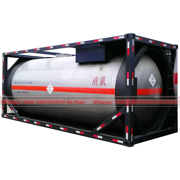 20FT LPG ISO Tank Container UN T75 ASME Standard Liquid Gas Storage Container Whastapp +8615897603919