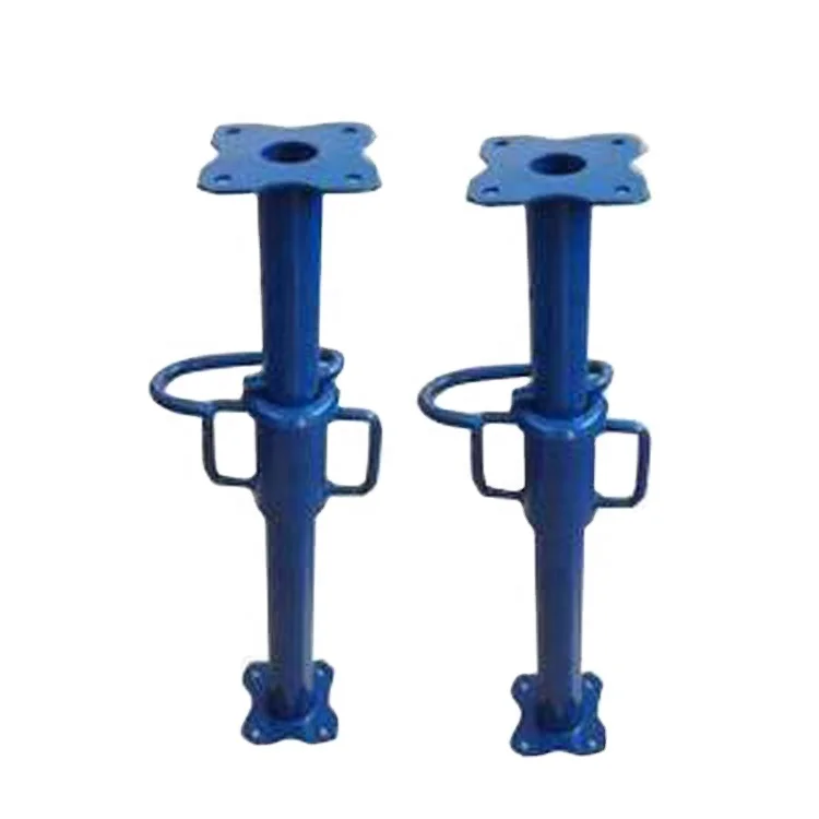 Hot dip galvanized steel prop 48/56mm heavy duty adjustable height scaffolding prop for formwork