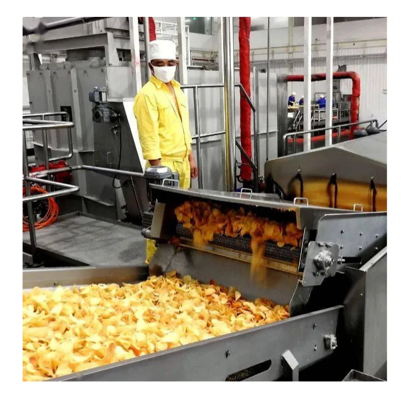 300kg/h potato chips production line automatic crisps making machine factory directly manufacture good price