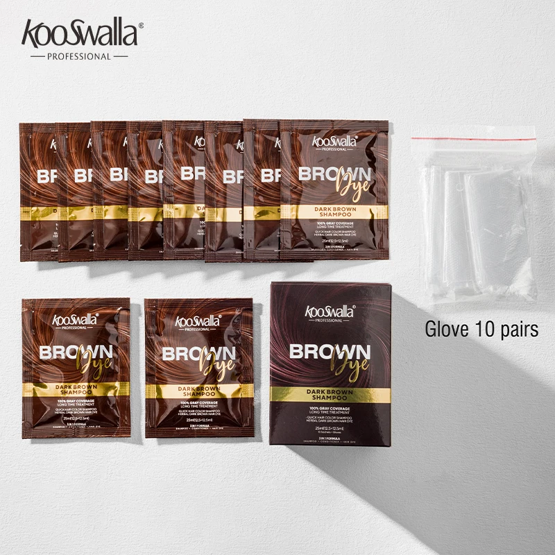 Kooswalla Tinte Para El Cabello Negro y Marron