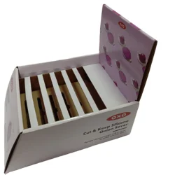 Eco friendly foldable corrugated display box
