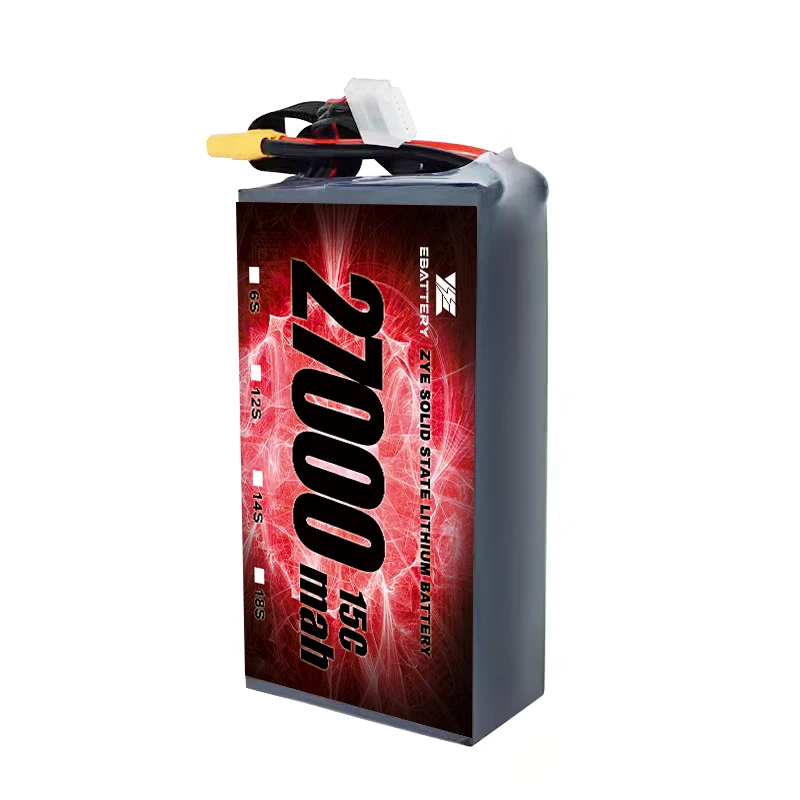 Semi solid state battery 27000mah 6s12s LIHV 27ah 14s lithium ion battery 4.45V from original manufacturer
