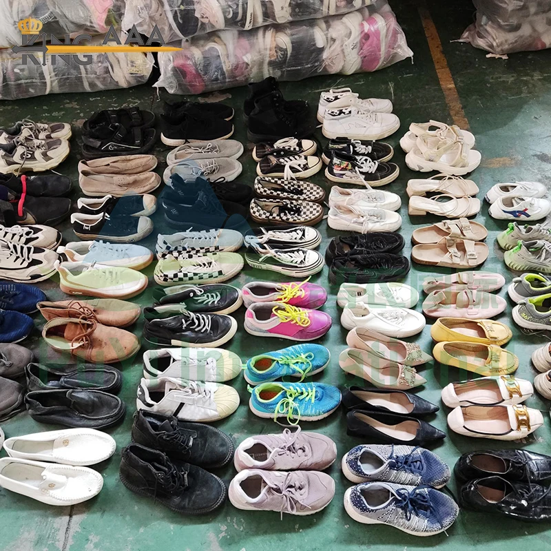 Оригинальные спортивные смешанные б/у туфли sepatu bekas в наличии брендовые тюки