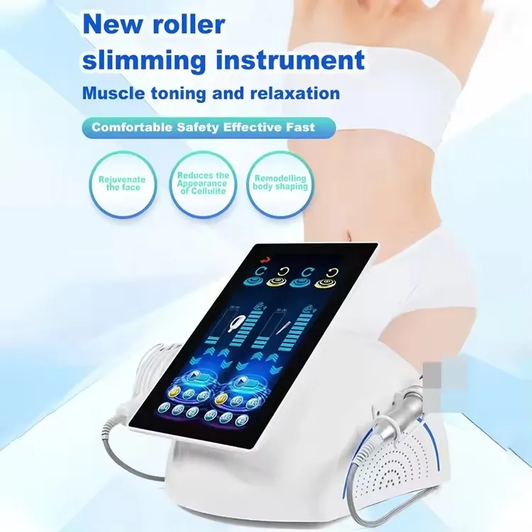 Portable Cold Vibrating 8d Belly Cellulite Inner Ball Roller Massage Ball Legs Body Muscle Electric Beauty Salon Use For Neck