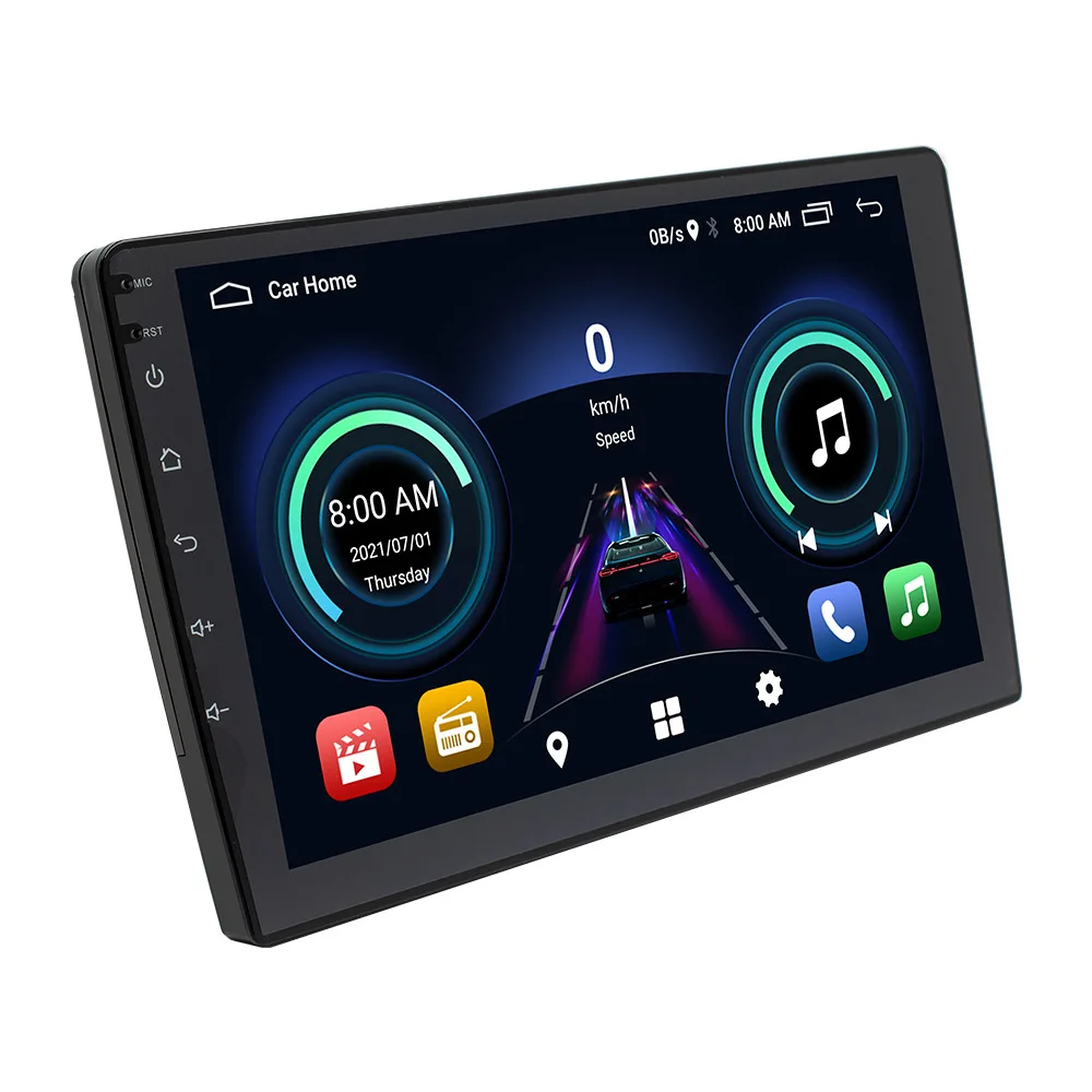 Car mp3 player car dvd player car cd player with GPS navigation wifi bluetooth 9/10.1 inch HD big screen android 10.1  FM radio