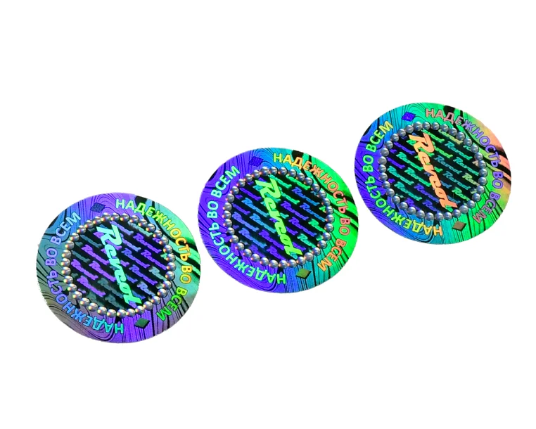 Universal Holographic Fragile Label, QR Code Genuine Product Query Anti-Counterfeiting Label