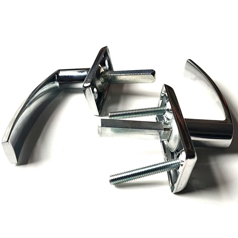 Black color tilt and turn window Entrance Door Lock And Lever Solid Handles For Double Glazing tilt And Turn Window Handle