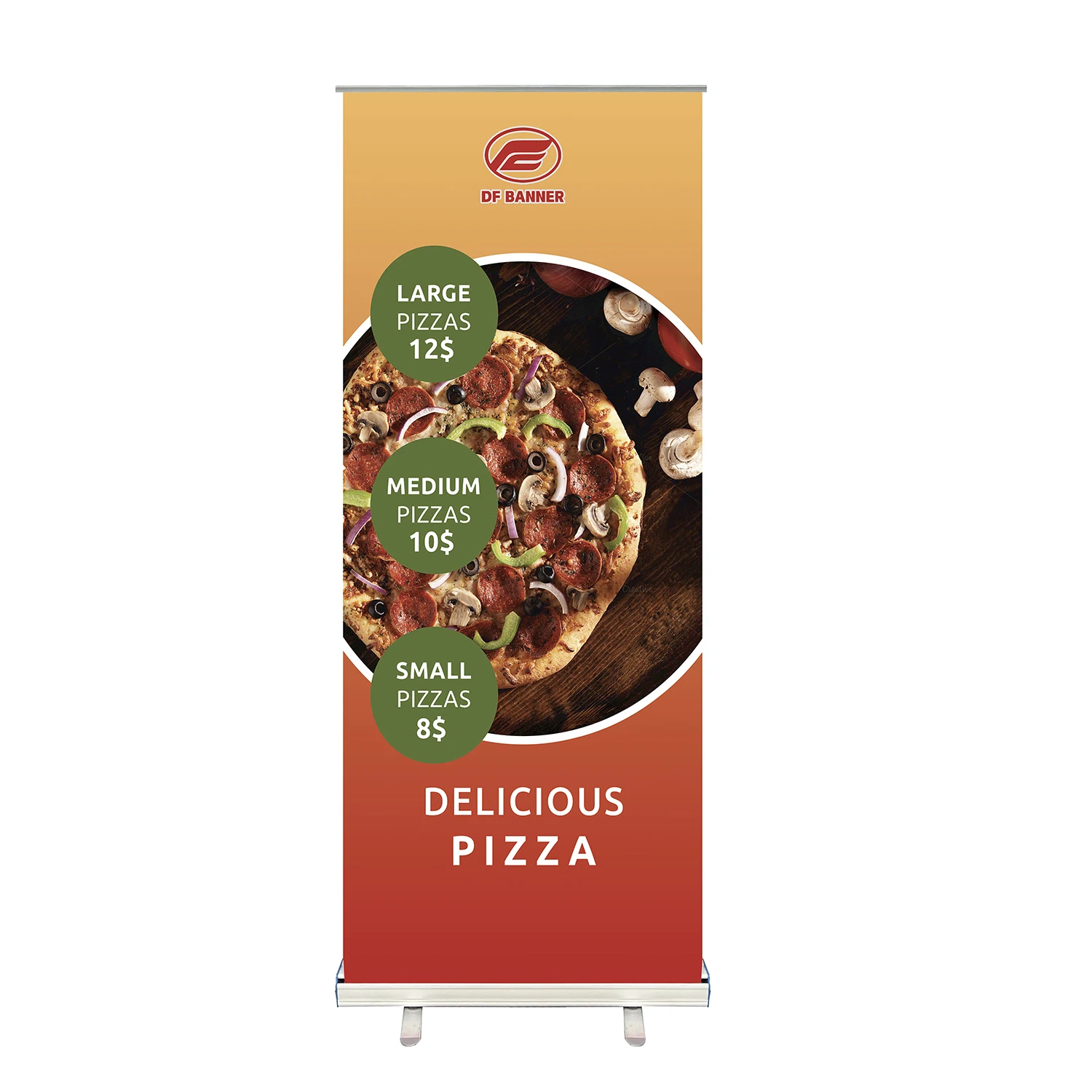 Aluminum Roll up Banner Stand for Trade Show Promotion Digital Printed Flash Sale Sign for Conference Display Advertising Usage