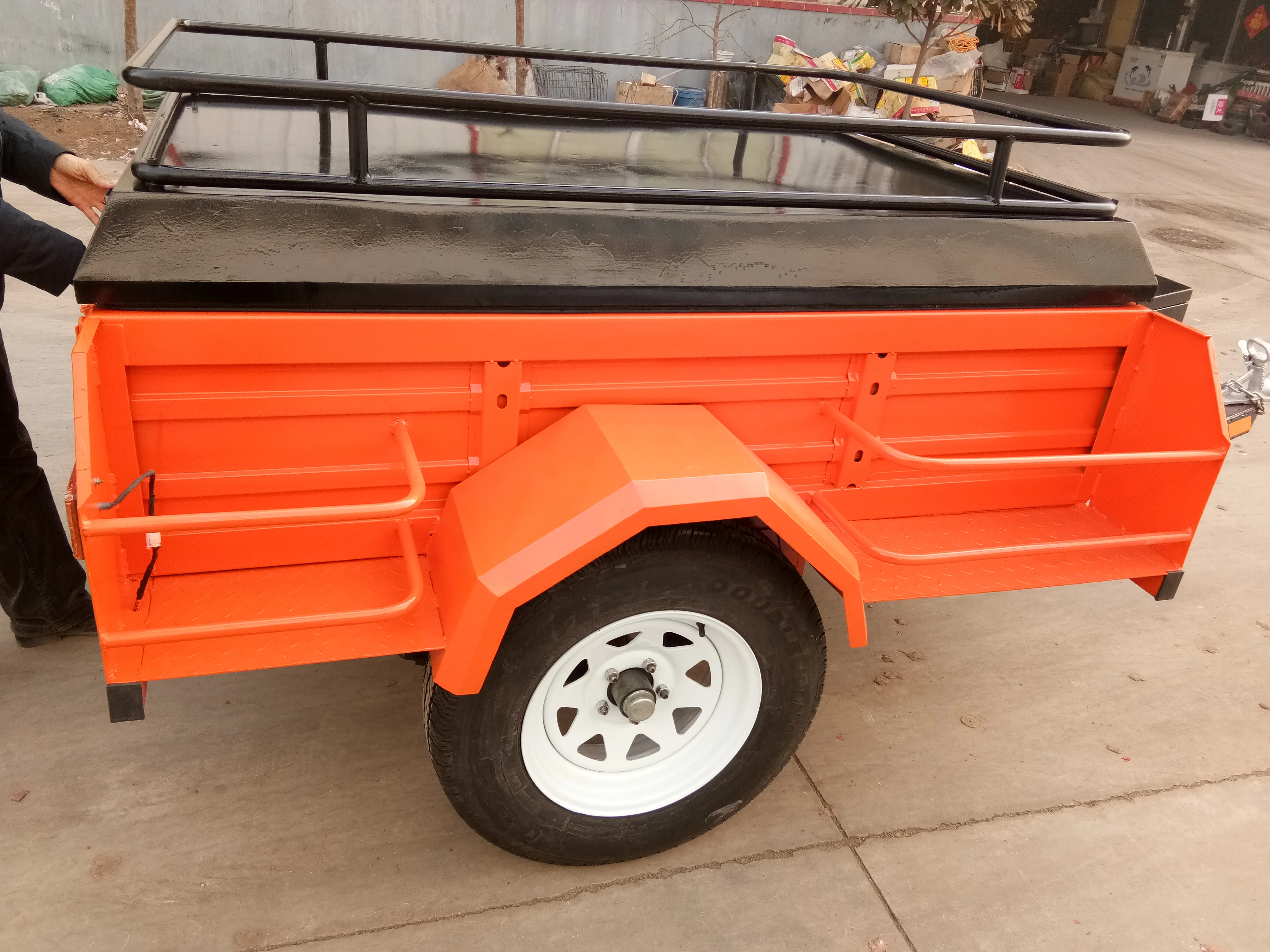 high quality Electrophoresis Print  box trailer AVT trailer Camping Trailer