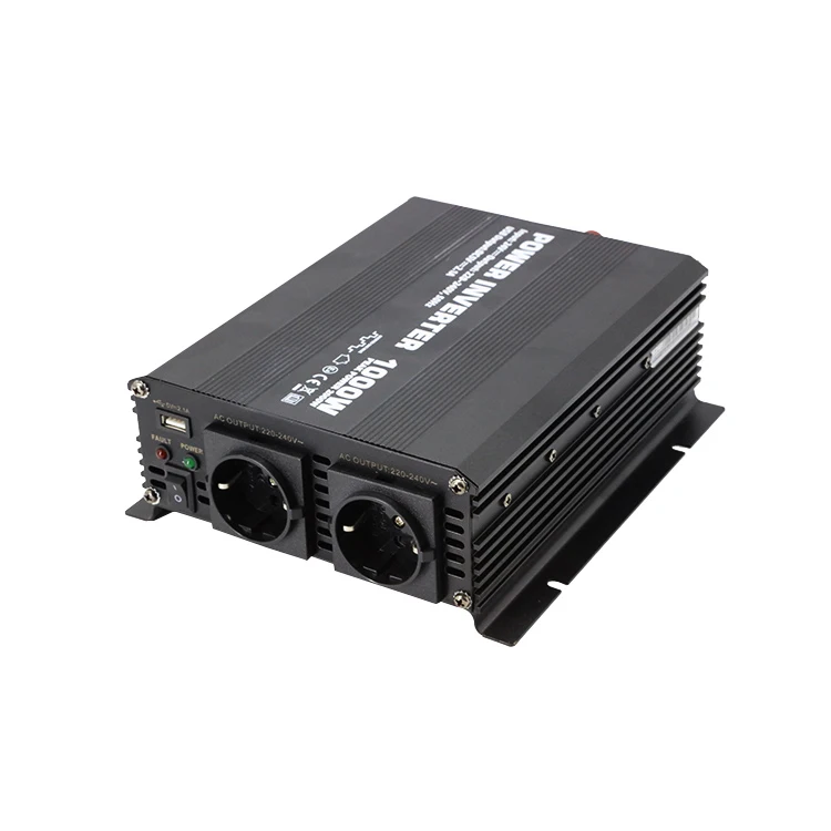 
CE RoHS 1000 watt Modified Sine Wave 12V DC 220V AC Power Inverter 1000W 