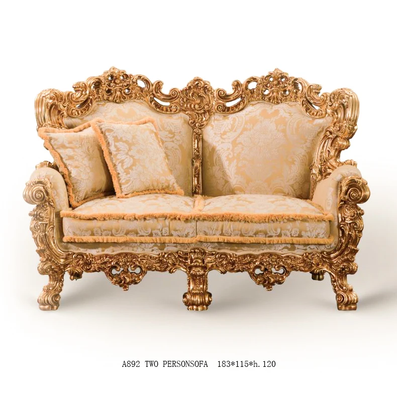 JS living room solid wood furniture high quality fabric for sofa