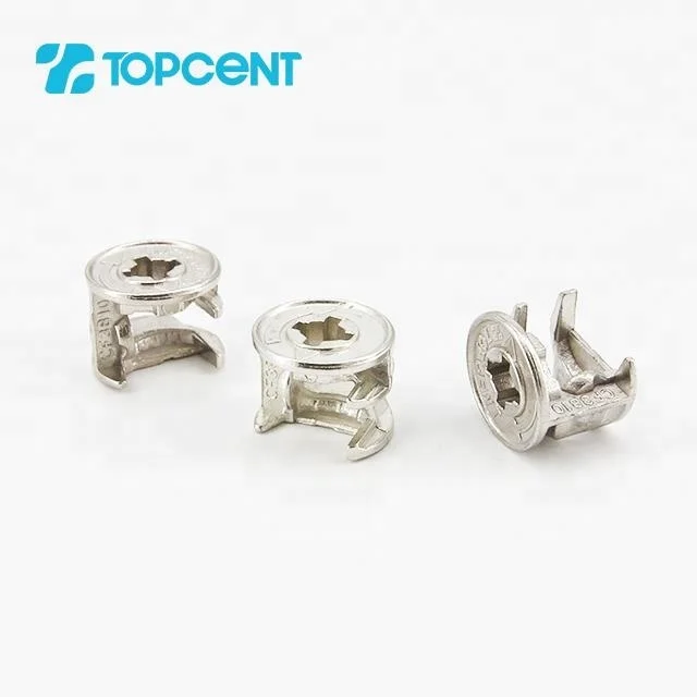 TOPCENT Furniture hardware Screw Connector Cam Bolt Fittings