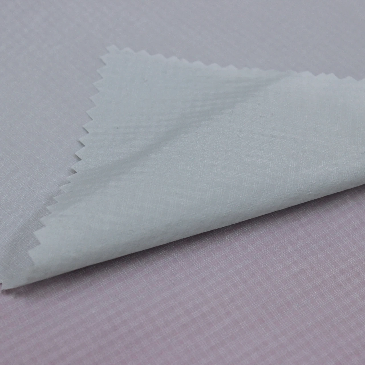 gray silicon coating water-resistant  3 line thin nylon ripstop fabric