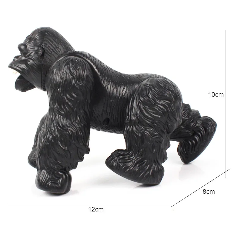 Hot kids Prank toy realistic cartoon novelty simulation animal plastic boy Innovation intelligent Insects gorilla rc toy