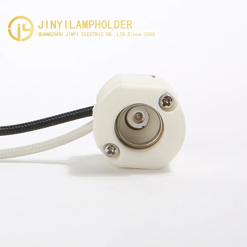 factory custom waterproof porcelain Lamp bases E10 socket 7A 250V ceiling light wall lamp fittings floor lamps