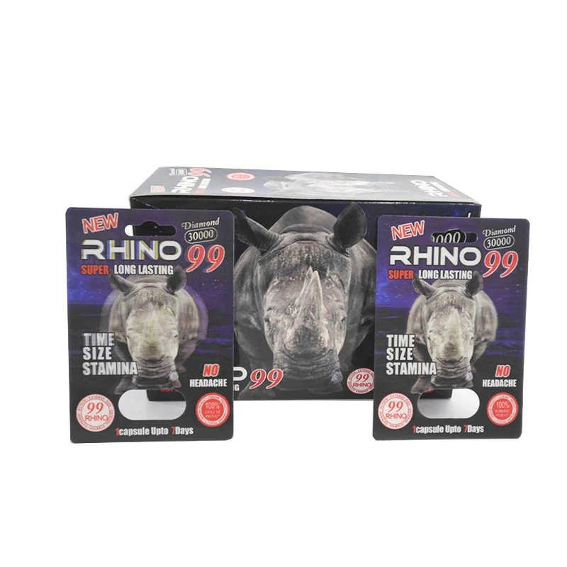 hot sale Rhino GREAT XL 3d Effect Sex Male Enhancement Rhino Pills Cards Packaging Box