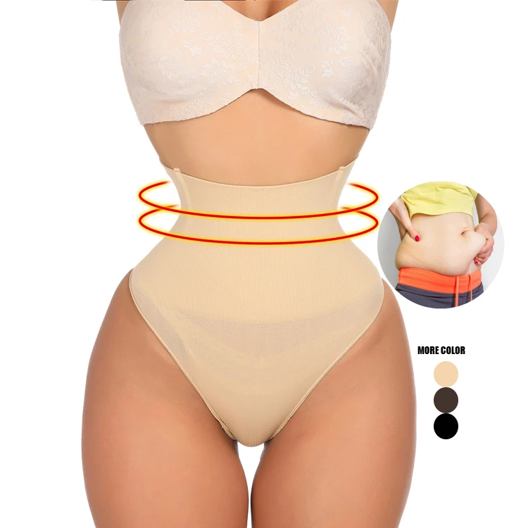 
High Waist Cincher Girdle Tummy Control Body Shaper Slimmer Sexy Thong Panty 