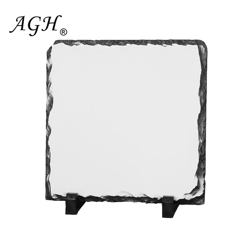 USA Warehouse Wholesale Stone Crafts Blanks Sublimation Rock Slate Photo