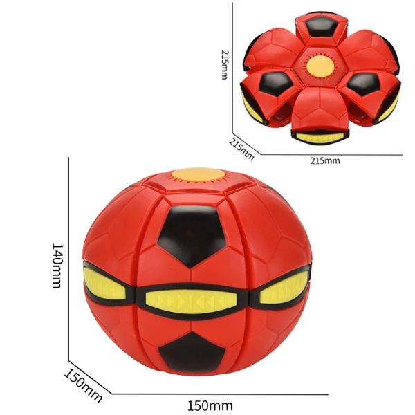Wholesale Pet Toys UFO Flying Toys Magic Ball Saucer Flat Throw Disc Ball Toys
