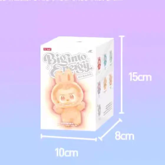 Оригинальная кукла POP MART Kawaii Labubu V3 монстры большие в энергию виниловые