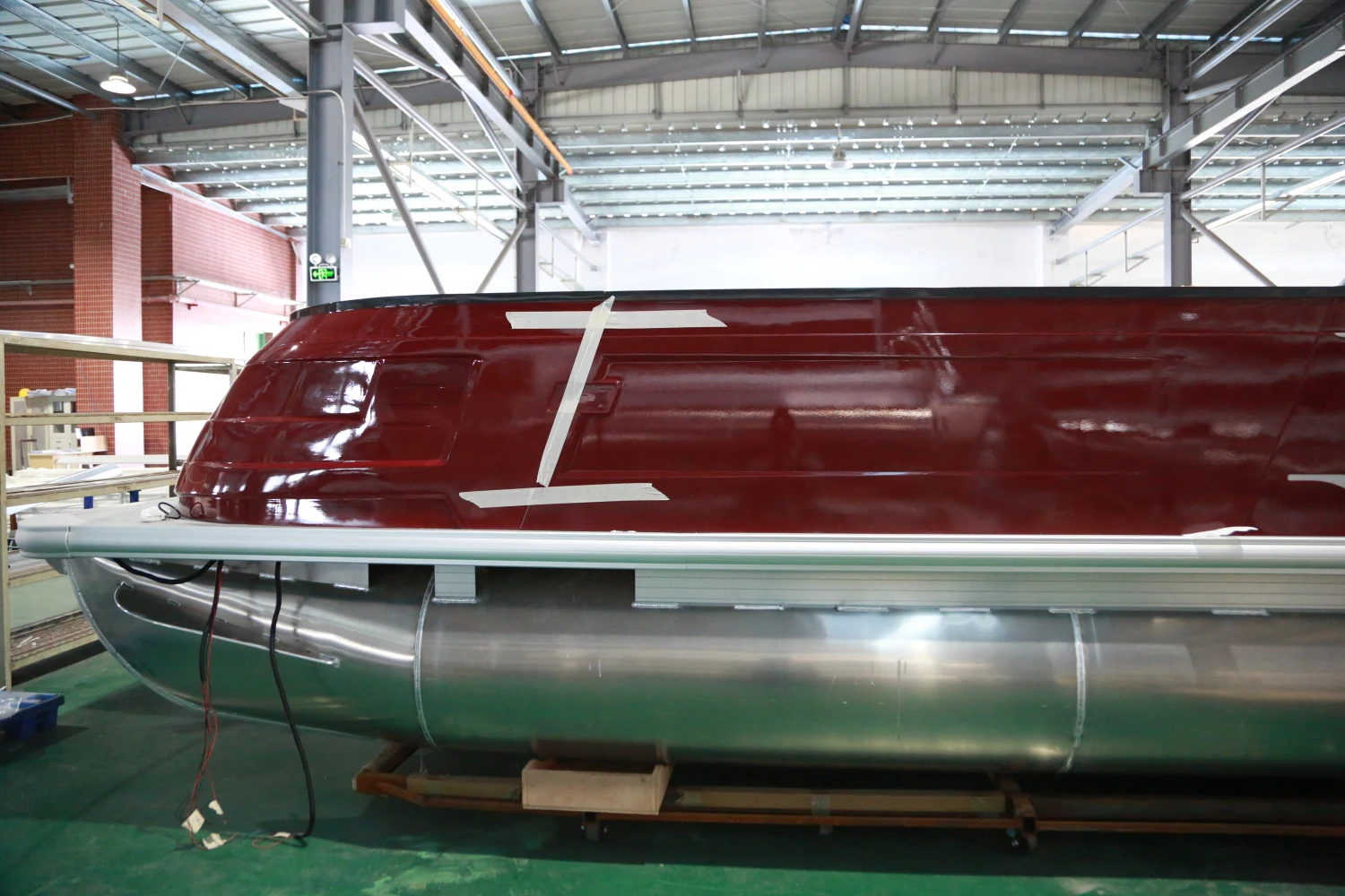 26Ft Pontoon Boat Aluminum Luxury Pontoon Boat With Motor And Cabin For Sale 2025