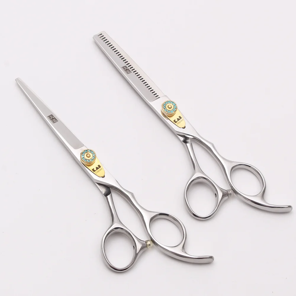 6CR 6.0inch professional hair cutting shears hair scissors for hair stylist