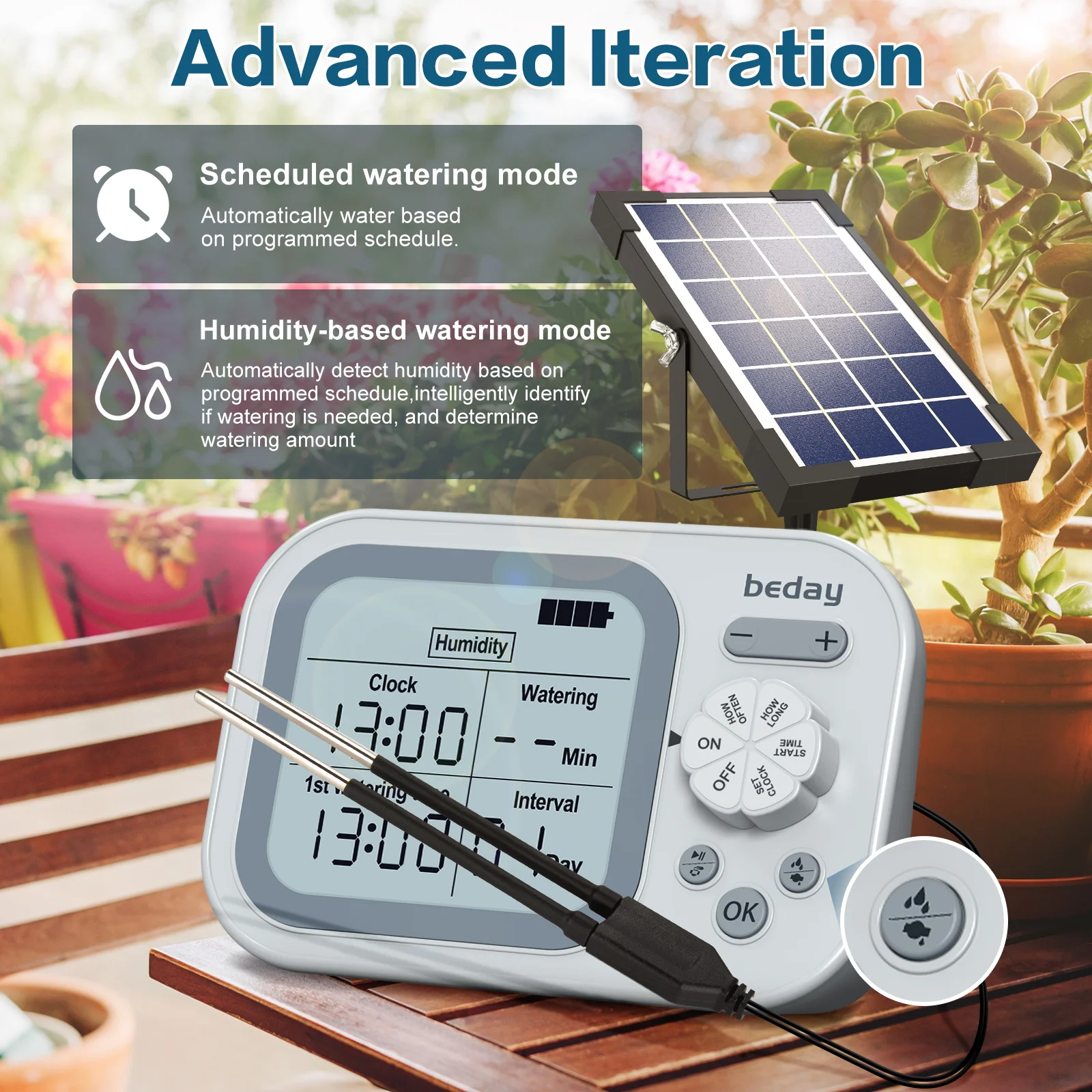 Home garden intelligent water supply system Automatic watering system can be timed to water a large number of plants