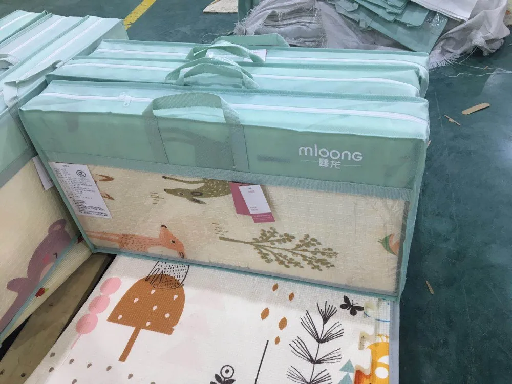 Складной мультяшный детский игровой коврик Xpe 200*180 см, детский коврик-пазл, детский коврик для скалолазания, детский коврик, детские игровые коврики