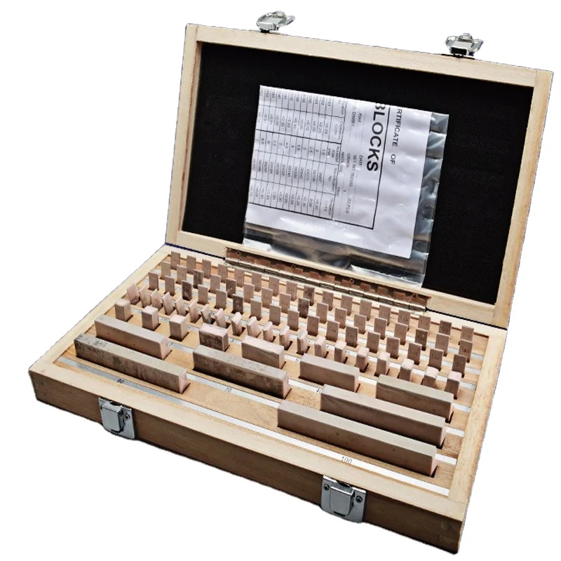 32 шт., 0/1 класс, высокоскоростные стальные метрические измерительные блоки, набор для маршрутизатора, Стандартные метрические датчики, прецизионные 0,001