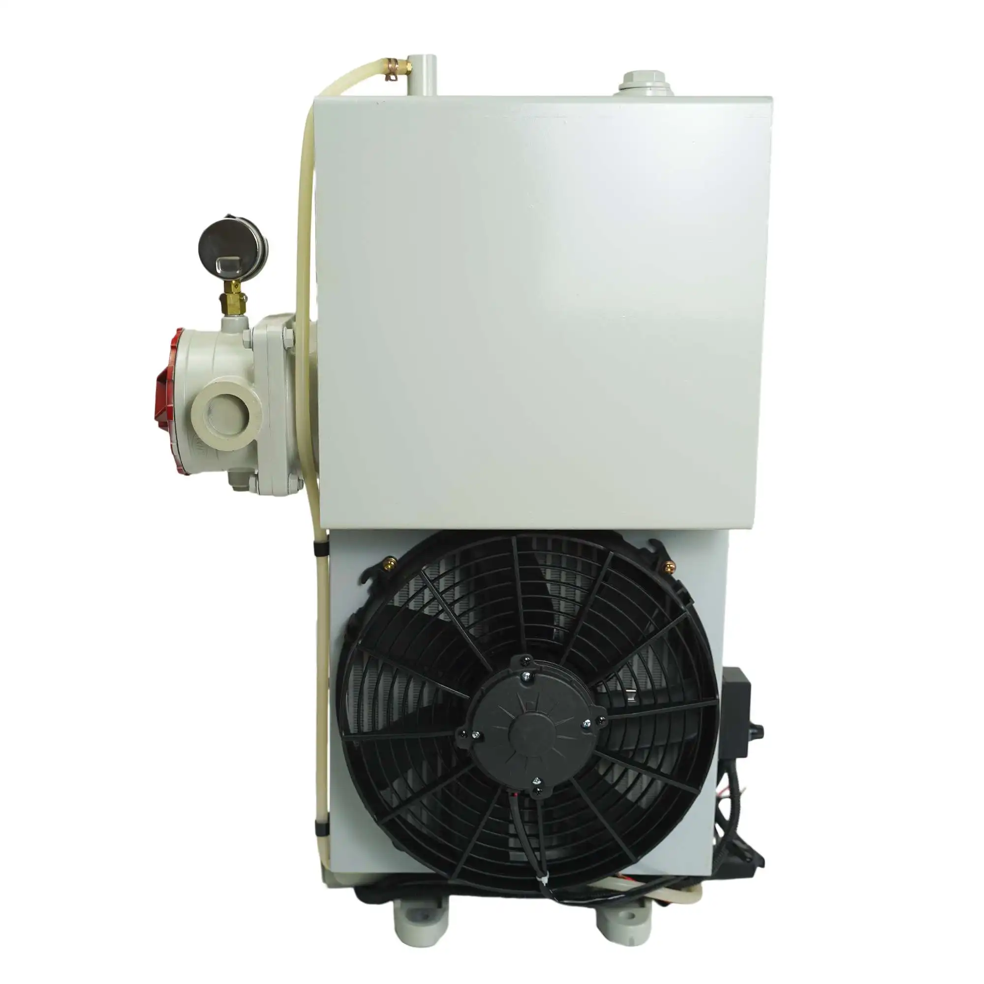 Hengsheng hydraulic oil heat exchanger air-cooled oil cooler DC fan radiator