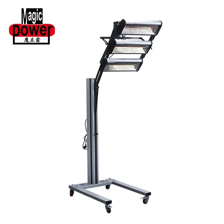 Подвесная 6000 Вт Коротковолновая инфракрасная лампа для сушки краски автомобиля, сушильная лампа для кузова автомобиля, инфракрасные тепловые лампы по лучшей цене