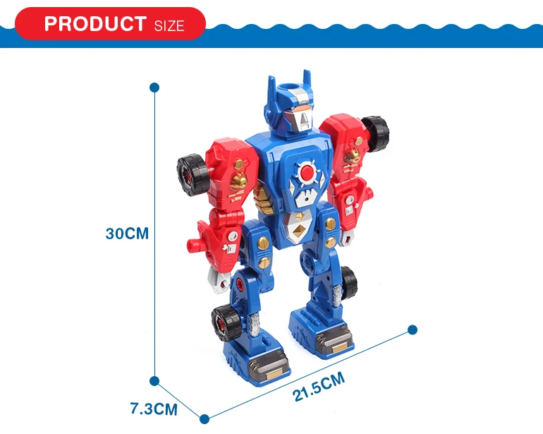 31pcs take apart drill educational robot science robotic kit for school children with sound and light