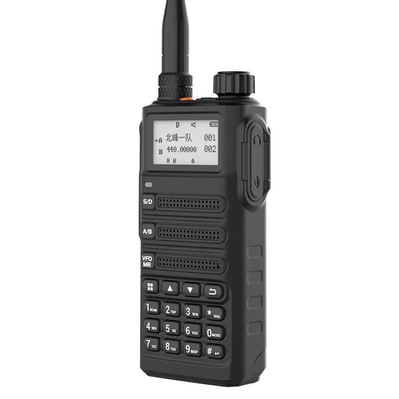 wireless intercom 2-way radio Handheld walkie talkies 144-148MHz & 420-450MHz Analog Radio long range5-10kmlargebatteries2600mAH