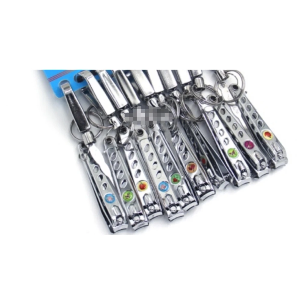 Nail Clippers Win-E 10pcs/Card Nail Trimmers Manicure Pedicure Set Stainless Steel Portable Nail Cutter Tool Set for Travel Kit