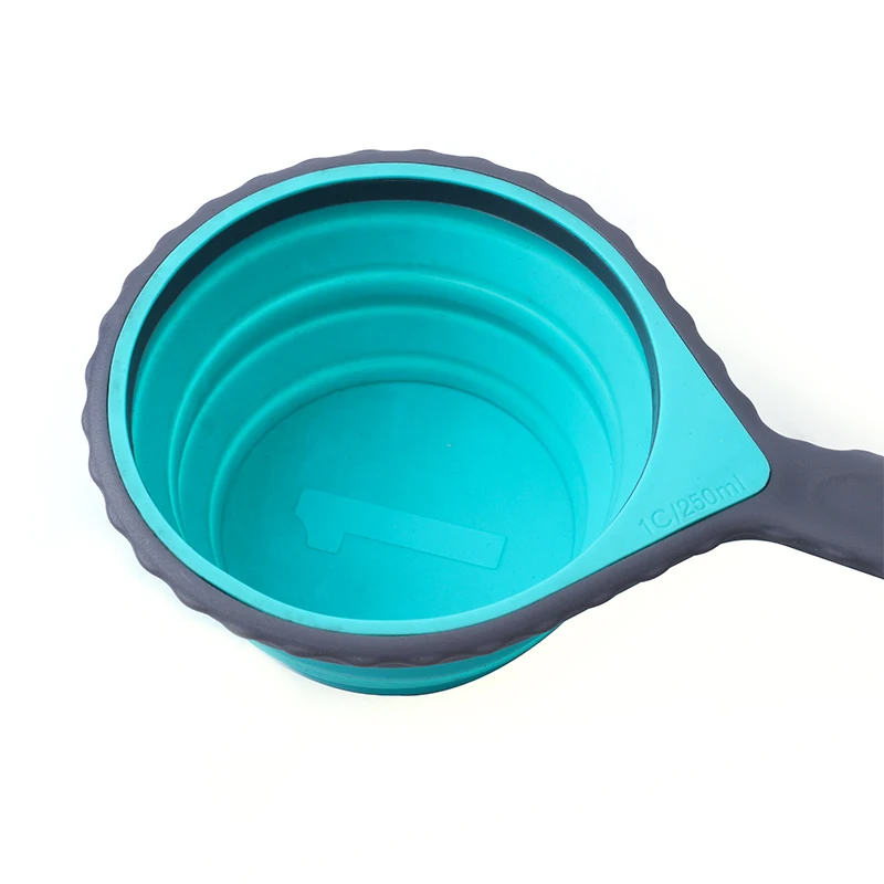  Лидер продаж на Amazon силиконовые мерные чашки и ложки Cocina набор складных измерительных инструментов для кухни