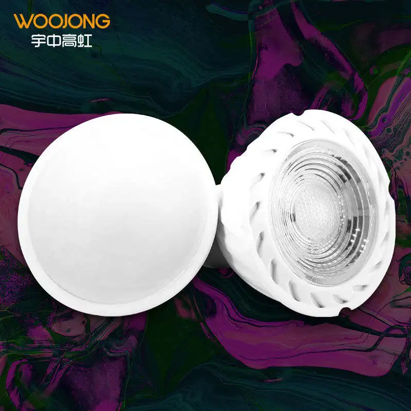 WOOJONG High Quality MR16 GU5.3/10 LED Bulb 5W 7W Indoor Lighting Plastic Lanp with 2-year Warranty Used in Home and Office