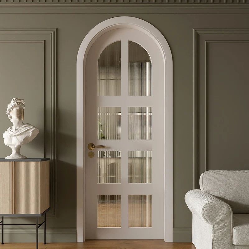 Single Double Glass Aluminum Frame Swing Door Modern Casement Aluminum Doors And Windows Design