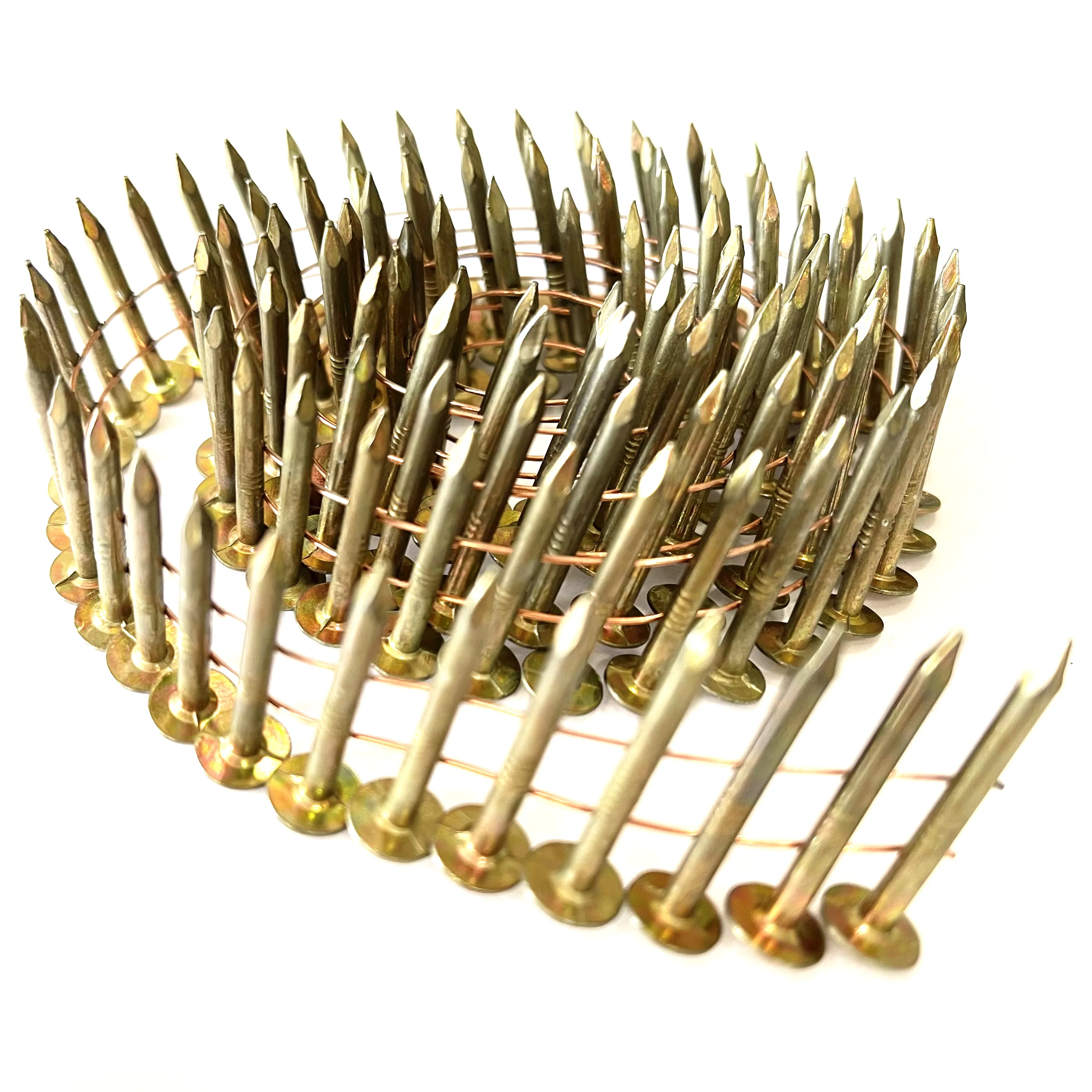 Galvanized Pallent Roofing Coil Nails Bulk Purchase Doublemoon Factory Supply 1 1 4 Stainless Steel