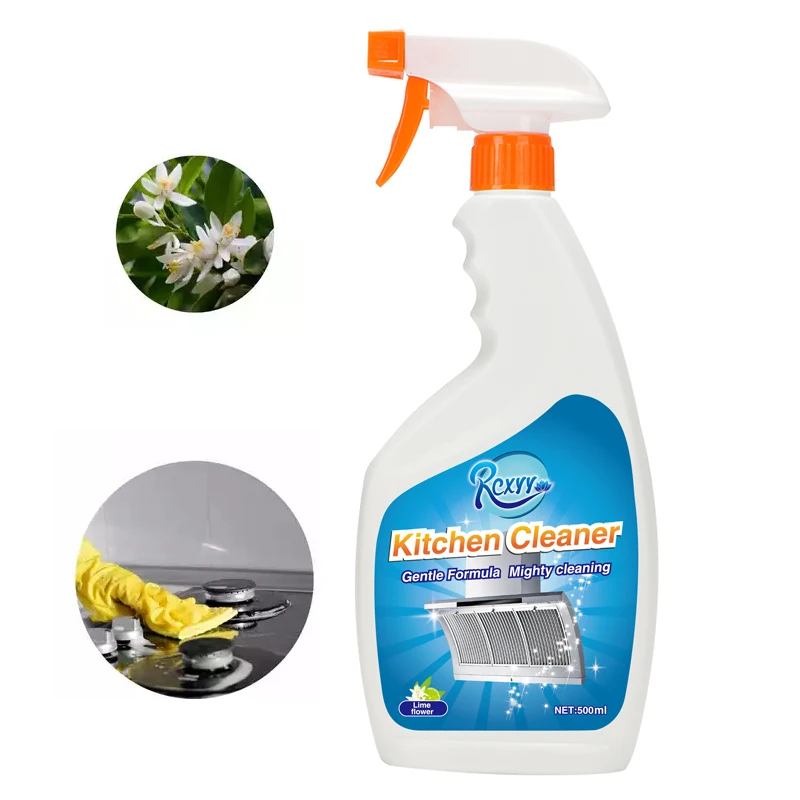 500ml High Quality Strong Oil Removal  Kitchen Spray Cleaner Detergent