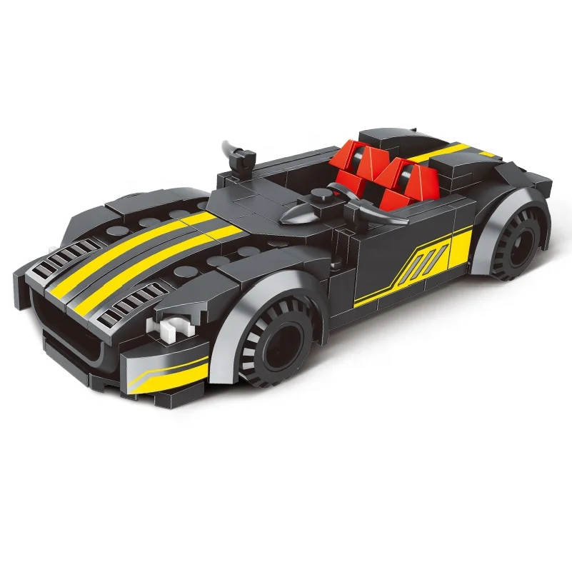 NK toys Educational toys block brick sport car model super racing car toy for boys Building blocks