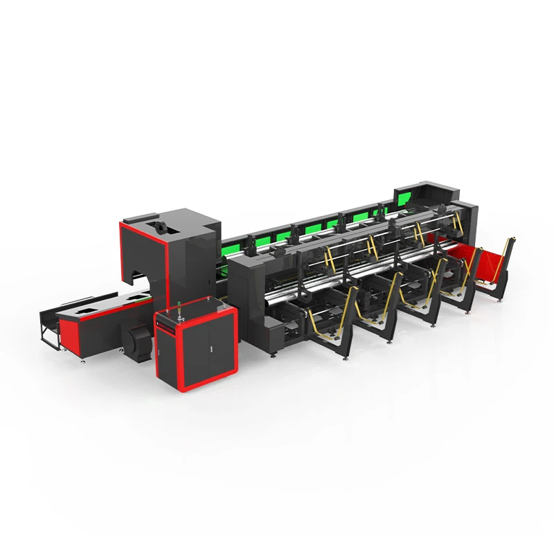 Fiber Laser Tube Cutter metal tube and pipe laser cutting machine eonomical