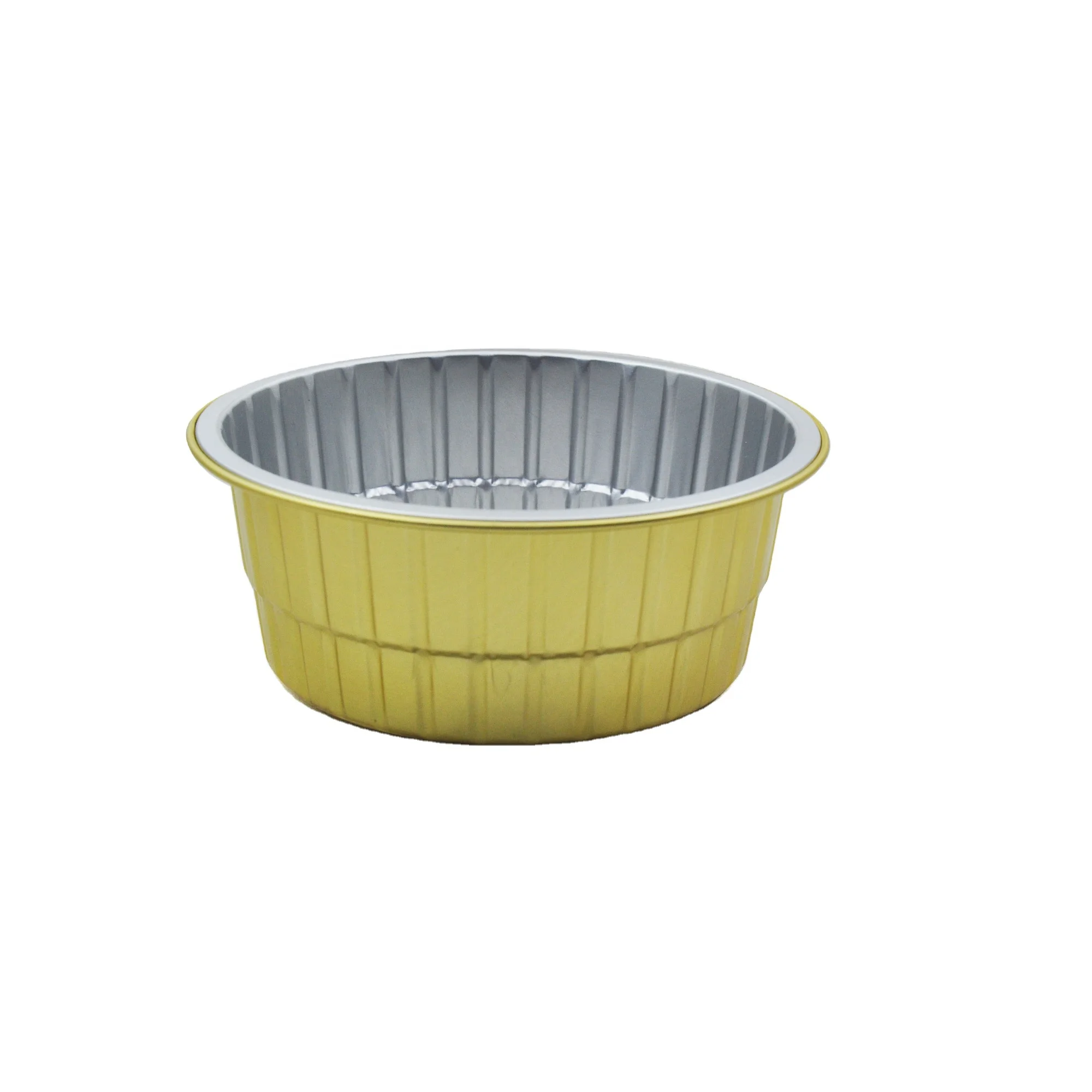 450ML/15OZ Round  eco friendly cups oven used aluminum bread trays