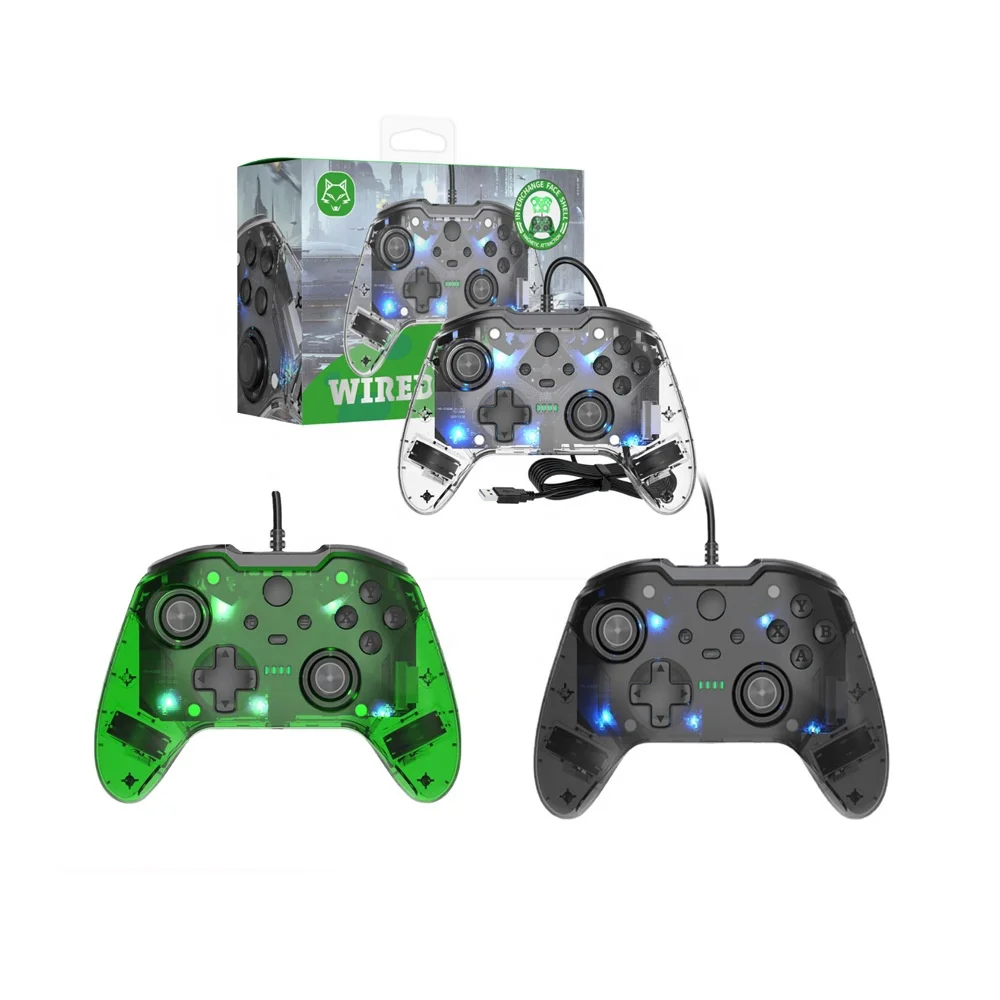 Wired Controller for X box One Gamepad Joystick Controller for X box One/Series X/S/PC Windows with 3.5mm Audio Jack