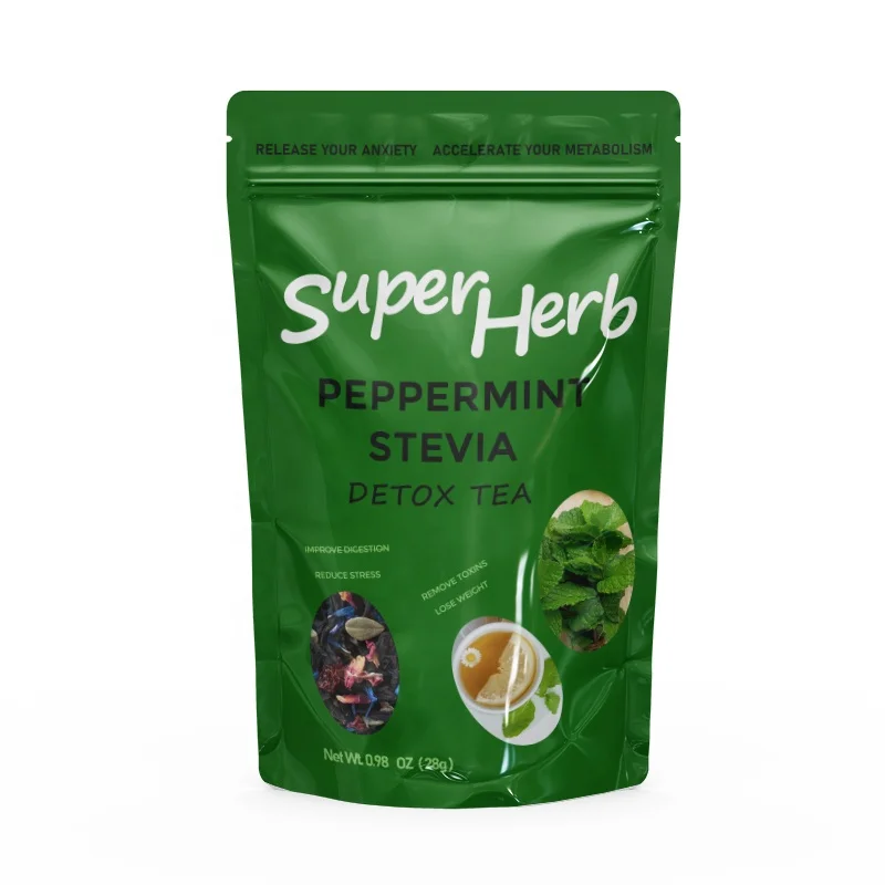 Customized wholesale weight loss tea detox tea slim with powerful senna