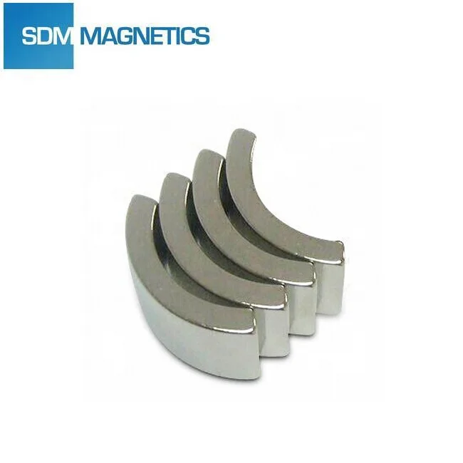 Customized Quality Certificated Neodymium Arc Magnets For Flywheel